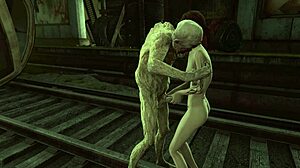 Fo4 in the rubble of the subway