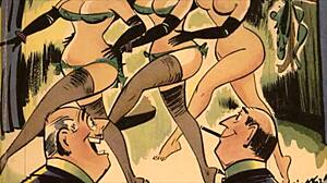 Vintage Erotic Drawings Collection