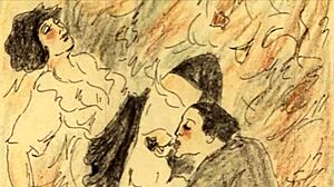 Rohkea vintage eroottinen taide antiikkisia sarjakuvia anime hentai.