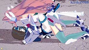 garie and maria intense futanari sex 😍