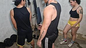 Gym Workout Turns Into Fun