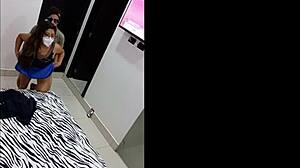 Dirty Teacher Bends Over Sexy Student for Wild Doggystyle Action in Class!