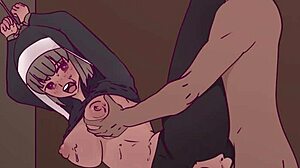 Nun imagines getting fucked in prayer booth hentai 😏 2025