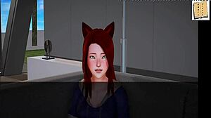 Redhead Milf With Big Tits In Homemade Family Cartoon