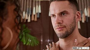 Fit Yoga MILF Medusa Rides Young Stud's Cock Non-Stop