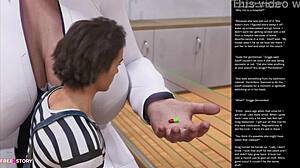 Paid for pussy service with oral and orgasm in group