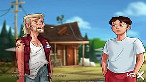 summertime saga e2 36: barn shaking with uncensored big ass action