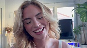 Big Titty Step Sis Cheats on Her Boyfriend with Me