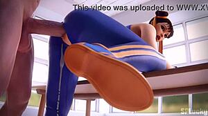 Chun Li In Street Fight Compilation 😎