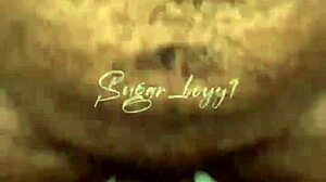 Ebony Girl Takes BBC Deep In Cute Pussy!