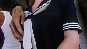 koharu, wanna get pounded on this train right now?