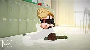 Anime hentai gaming marin fucks in various positions with blowjob sono bisque doll