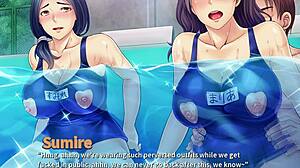 臭名昭著的邻居在夫妻交换性爱场景中猛射 Pt2