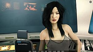 Passionate sex on the captain's deck in tales from the unending void episode 27