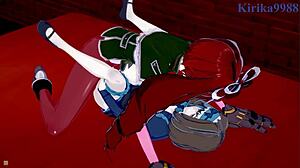 garie and maria intense futanari sex 😍