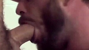 Firefighter hydraulic guy fucks in the bar bathroom with monster cock