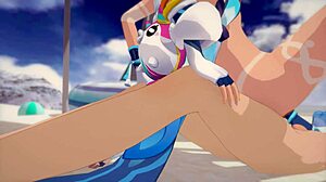 Sunshine Mualani Dominates in Genshin Impact Hentai