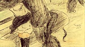 Bold Vintage Erotic Art Featuring Antique Cartoon Anime Hentai