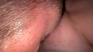 i lick my girlfriend's shaved pussy until she cums twice