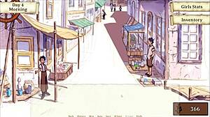 nami is stripping in this hentai game!