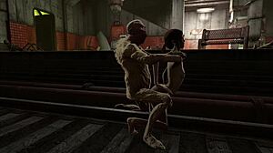 Fo4 in the rubble of the subway