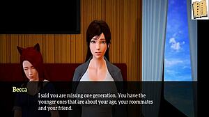 Redhead Milf With Big Tits In Homemade Family Cartoon