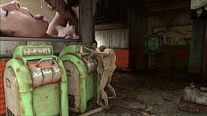 Fo4 in the rubble of the subway