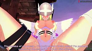 angel woman evolves to get fucked in pov, free digimon fantasy hentai cartoon porn