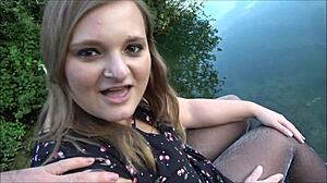 Spontaner Outdoor-Quickie Am See Wurde Ich Erkannt