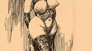 Viděl jsi tyhle vintage erotické kresby z anime hentai sbírek?