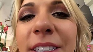 i watch two blondes finga each otha in stockings befoe i bang them both