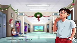 summertime saga e2 36: barn shaking with uncensored big ass action