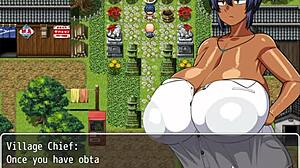 Tanned Curvy Girl Natsuki In Hentai Game Episode 10 Enjoys Pissing In Public