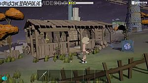 Gameplay Reveal - Fuckerman Ero Ring with Rough Anal Action