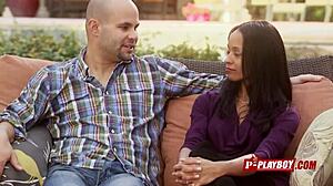 Joe and Kristen start with poolside foreplay among other swinging couples. Things heat up fast.