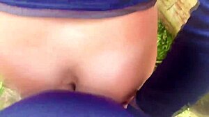 Milf Shocked by Unexpected Public Anal Creampie  