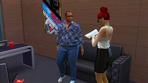 Car Service Boss Fucks Customer In Car With Shoes And Heels