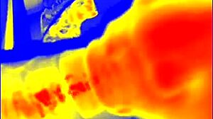 in this homemade pov, the fat girl gives a sloppy interracial blowjob and handjob leading to cumshot