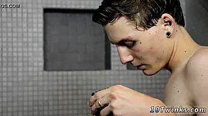 Young Boy Enjoys Full Video In Bathroom With Friends