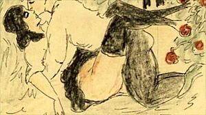 Bold Vintage Erotic Art Featuring Antique Cartoon Anime Hentai