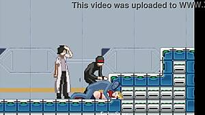 cute blonde hentai babe entangled in steamy group sex