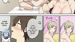 i feel excited at imaizumi's house gathering with gals