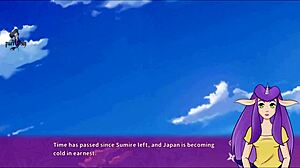 Ninnin days part 10 finale features brunette asian hentai girl with big tits in sexy scenes