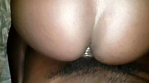Blacked Girl Fucked Hard by Neighbor in Ghetto Until Cum