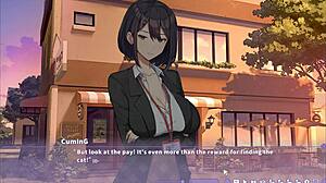 i caught my boss masturbating to my giant cock in summer clover harem