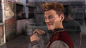 Old Man Cuckold Watches Wife Suck Neighbor in Santa County Game