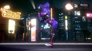 Bonnie from FNF performs Bonfie K-pop Queencard dance