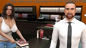 Being A Dik 12 - Library Date With Hot Rich Girl