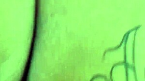 Sexy BBW bent over bed edge for BBC. Damn, that curve!