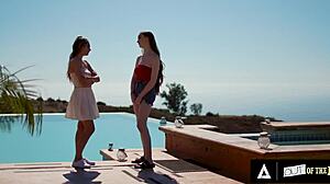 Two stepsisters hazel moore and aften opal reunite